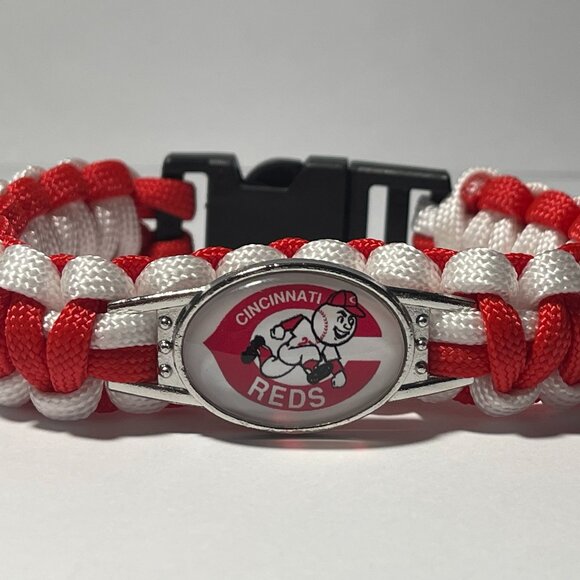 Cincinnati Reds MLB Paracord Bracelet NEW - Picture 1 of 2
